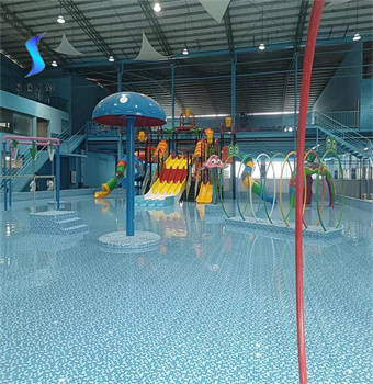 廣州室內水上世界膠膜鋪裝完工